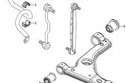 1 349 р. Полиуретановый сайлентблок нижнего рычага передней подвески (задний) Точка Опоры Opel Astra H универсал (2004-2007)  с доставкой в г. Таганрог. Увеличить фотографию 2