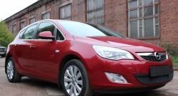 1 469 р. Сетка на бампер Russtal (черная) Opel Astra J хэтчбек 5 дв. дорестайлинг (2009-2012)  с доставкой в г. Таганрог. Увеличить фотографию 2