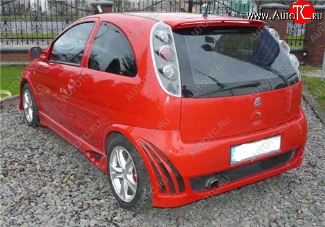 22 899 р. Задний бампер D.J. Opel Corsa C (2000-2006)  с доставкой в г. Таганрог