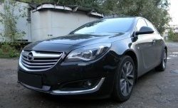 1 539 р. Сетка на бампер (рестайлинг) Russtal (хром) Opel Insignia A универсал рестайлинг (2013-2017)  с доставкой в г. Таганрог. Увеличить фотографию 3