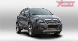 6 884 р. Декоративный элемент решетки радиатора Souz-96 (d16) Opel Mokka  дорестайлинг (2012-2016)  с доставкой в г. Таганрог. Увеличить фотографию 1