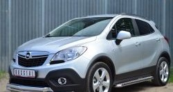 26 999 р. Широкая защита порогов SLITKOFF Opel Mokka  дорестайлинг (2012-2016)  с доставкой в г. Таганрог. Увеличить фотографию 4