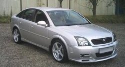 Накладка на передний бампер CT Opel Vectra C седан дорестайлинг (2002-2005)