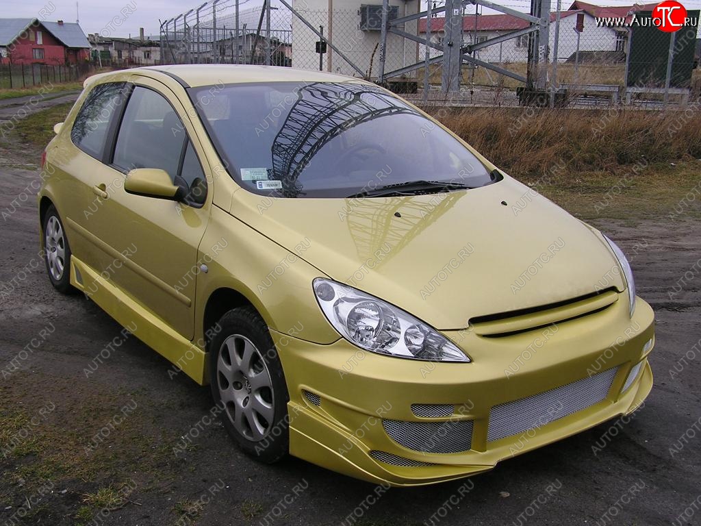 24 499 р. Передний бампер Rieger Peugeot 307 универсал дорестайлинг (2001-2005)  с доставкой в г. Таганрог