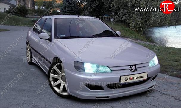 23 969 р. Передний бампер ВМВ Peugeot 406 8B седан дорестайлинг (1995-1999)  с доставкой в г. Таганрог