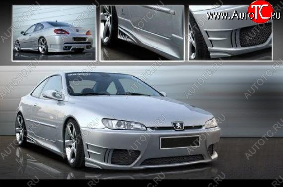 22 899 р. Передний бампер COUPE R1 Peugeot 406 8B седан дорестайлинг (1995-1999)  с доставкой в г. Таганрог