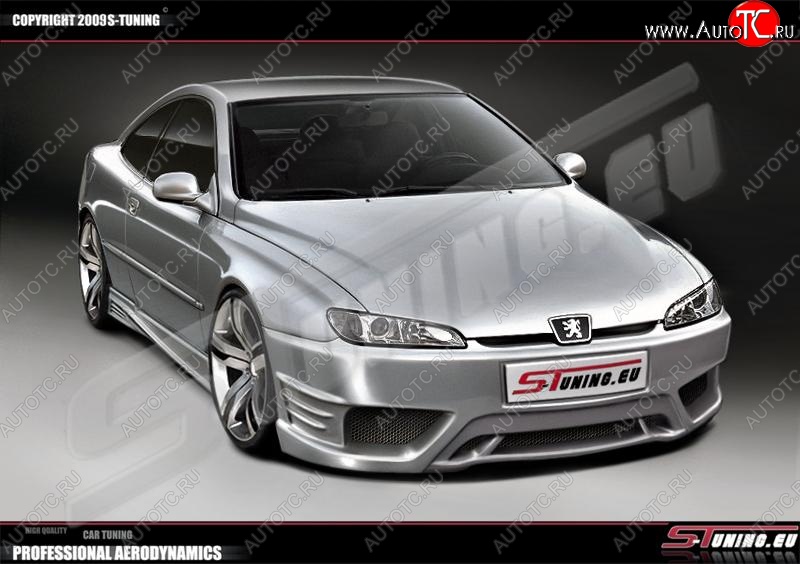 25 899 р. Передний бампер COUPE ST Peugeot 406 8B седан дорестайлинг (1995-1999)  с доставкой в г. Таганрог