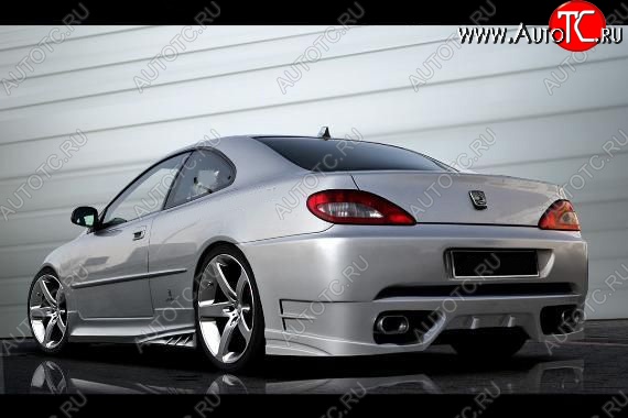 22 899 р. Задний бампер COUPE R1 Peugeot 406 8B седан дорестайлинг (1995-1999)  с доставкой в г. Таганрог