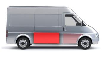 1 889 р. Правая средняя боковая панель (ремонтная) Wisentbull Fiat Ducato 244 (2002-2012)  с доставкой в г. Таганрог. Увеличить фотографию 2