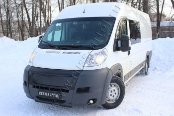 4 899 р. Решётка радиатора RA (зимний вариант, 250 кузов, заготовка) Peugeot Boxer 250 (2006-2014) (Поверхность глянец (под окраску), Неокрашенная)  с доставкой в г. Таганрог. Увеличить фотографию 3