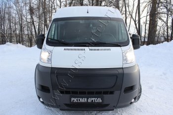 4 899 р. Решётка радиатора RA (зимний вариант, 250 кузов, заготовка) Peugeot Boxer 250 (2006-2014) (Поверхность глянец (под окраску), Неокрашенная)  с доставкой в г. Таганрог. Увеличить фотографию 4