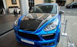 31 249 р. Пластиковый капот HAMANN EVO Porsche Cayenne 958 (2010-2014) (Неокрашенный)  с доставкой в г. Таганрог. Увеличить фотографию 4