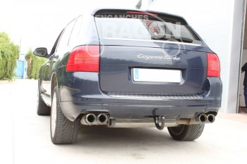 22 699 р. Фаркоп Aragon.(шар V) Porsche Cayenne 955 (2002-2006)  с доставкой в г. Таганрог. Увеличить фотографию 5