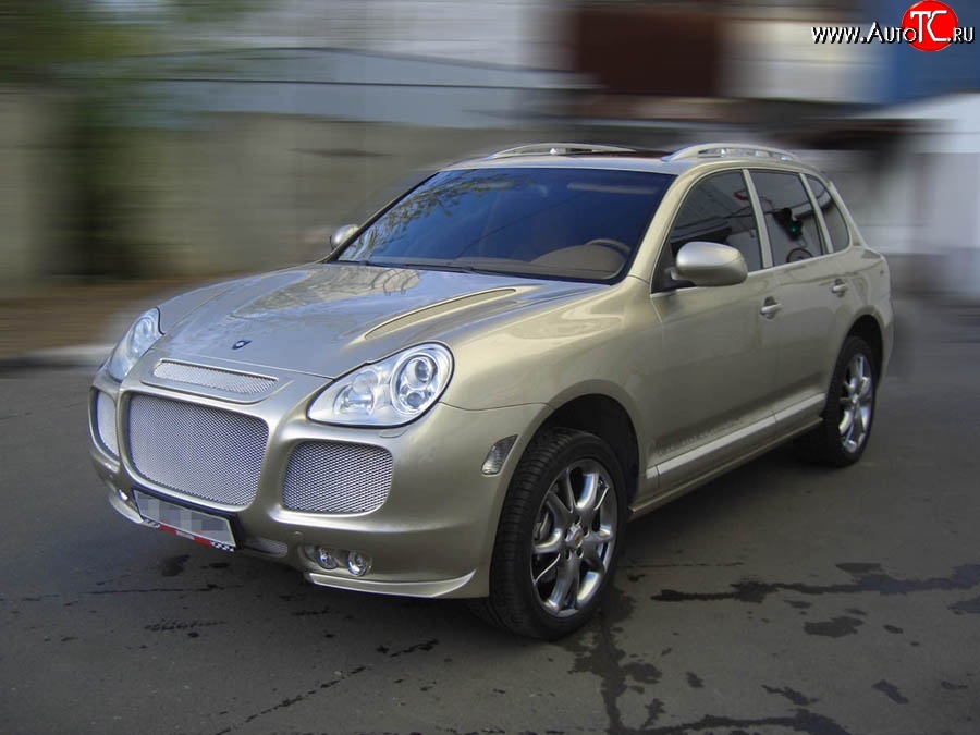 17 299 р. Комплект порогов Gemballa Aero III Porsche Cayenne 955 (2002-2006) (Неокрашенные)  с доставкой в г. Таганрог