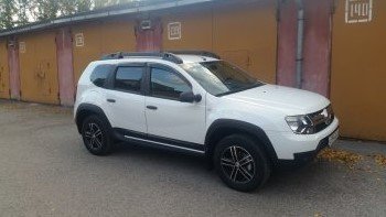 3 999 р. Накладки на двери Petroil Tuning  Renault Duster  HS (2010-2015) дорестайлинг (Тисненый пластик)  с доставкой в г. Таганрог. Увеличить фотографию 5