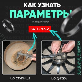 1 269 р. Алюминиевое центровочное кольцо  Hyundai Terracan HP, JAC Terracan (HP), Lexus GX460 (J150), Toyota 4Runner N120,N130 - Tundra XK30, XK40 (4 шт) ЗУЗ 106.1 x 130.0  Hyundai Terracan HP, JAC Terracan (HP), Lexus GX460 (J150), Toyota 4Runner N120,N130 - Tundra XK30, XK40  с доставкой в г. Таганрог. Увеличить фотографию 2