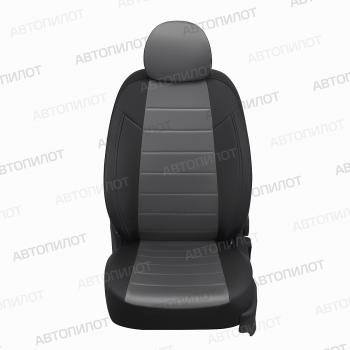 13 849 р. Чехлы на сиденья Алькантара (экокожа) Автопилот  Chery Tiggo 7 - Tiggo 7 Pro Max  T1E (черный/серый)  с доставкой в г. Таганрог. Увеличить фотографию 6