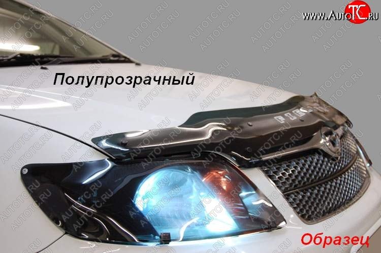 2 049 р. Защита фар CA-Plastic  Ford Focus  2 (2007-2011) универсал рестайлинг (Classic полупрозрачный)  с доставкой в г. Таганрог