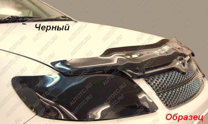 1 999 р. Защита фар CA-Plastic  KIA Rio  3 QB (2011-2015) дорестайлингхэтчбек5дв. (Classic черный)  с доставкой в г. Таганрог