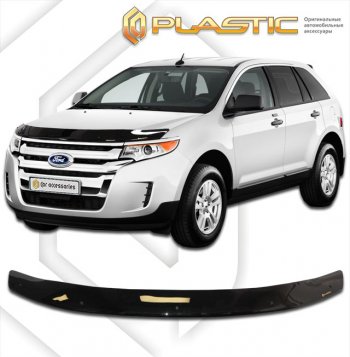 Дефлектор капота CA-Plastic Ford (Форд) Edge (Эдж)  U387 (2011-2015) U387 рестайлинг