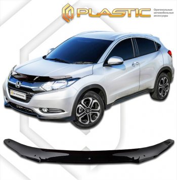 Дефлектор капота CA-Plastic Honda (Хонда) HR-V (ХР-В)  RU (2014-2018) RU дорестайлинг