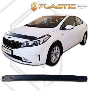 Дефлектор капота CA-Plastic KIA (КИА) Cerato (Серато)  3 YD (2016-2019) 3 YD рестайлинг седан