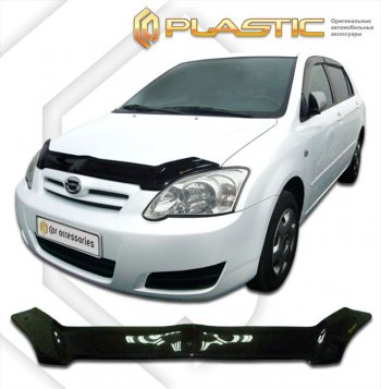 Дефлектор капота CA-Plastic Toyota (Тойота) Corolla Runx (Королла)  E120 (2004-2007) E120 хэтчбэк 5 дв. 2-ой рестайлинг