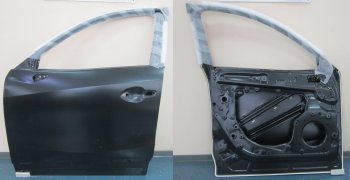 22 349 р. Левая дверь передняя BodyParts  Mazda CX-5  KE (2011-2017) дорестайлинг, рестайлинг (Неокрашенная)  с доставкой в г. Таганрог. Увеличить фотографию 1