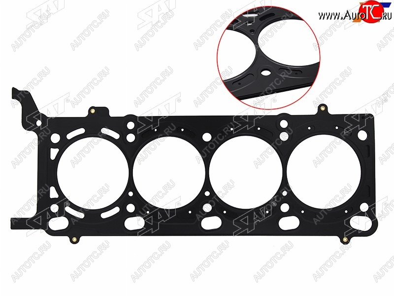 7 199 р. Прокладка ГБЦ 4,4 1,74mm M62 V8 5-8 цилиндр SAT  BMW X5  E53 (2003-2006) рестайлинг  с доставкой в г. Таганрог