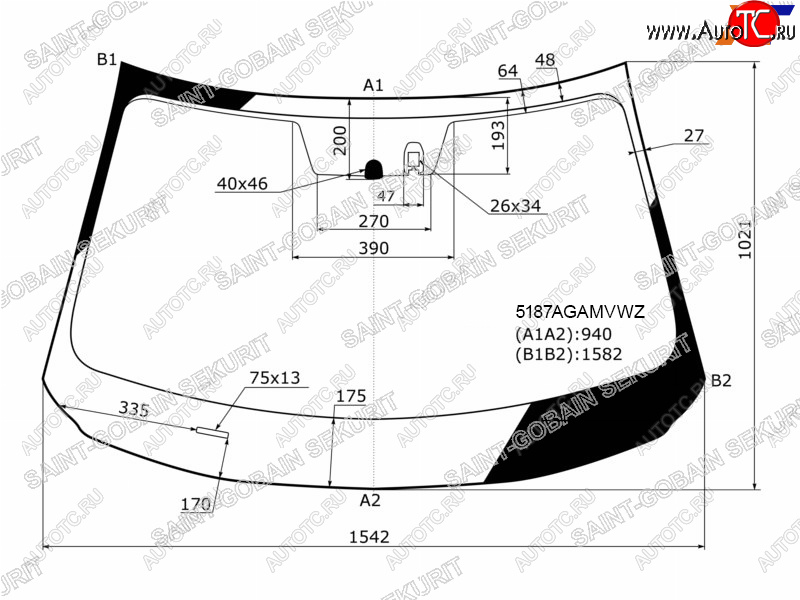 26 999 р. Стекло лобовое (Датчик дождя Молдинг) SAINT-GOBAIN SEKURIT  Mazda CX-5  KF (2016-2025)  с доставкой в г. Таганрог