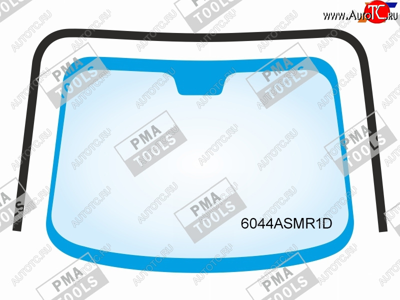 3 369 р. Молдинг лобового стекла (панорамная крыша) PMA  Nissan Qashqai  1 (2007-2013) дорестайлинг, J10 рестайлинг  с доставкой в г. Таганрог