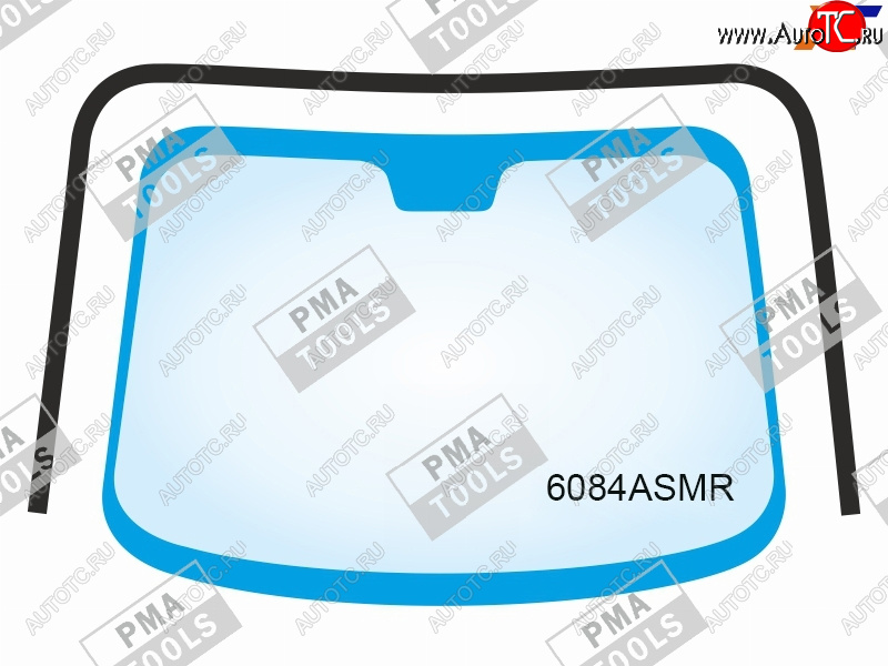 3 299 р. Молдинг лобового стекла (П-образный) PMA Nissan Qashqai 2 J11 дорестайлинг (2013-2019)  с доставкой в г. Таганрог