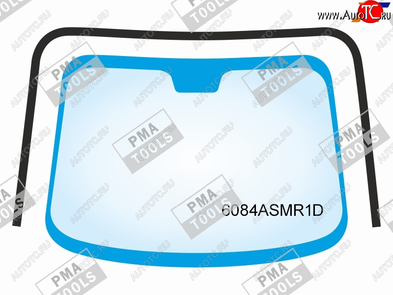 3 599 р. Молдинг лобового стекла PMA  Nissan Qashqai  2 (2013-2022) J11 дорестайлинг, J11 рестайлинг  с доставкой в г. Таганрог