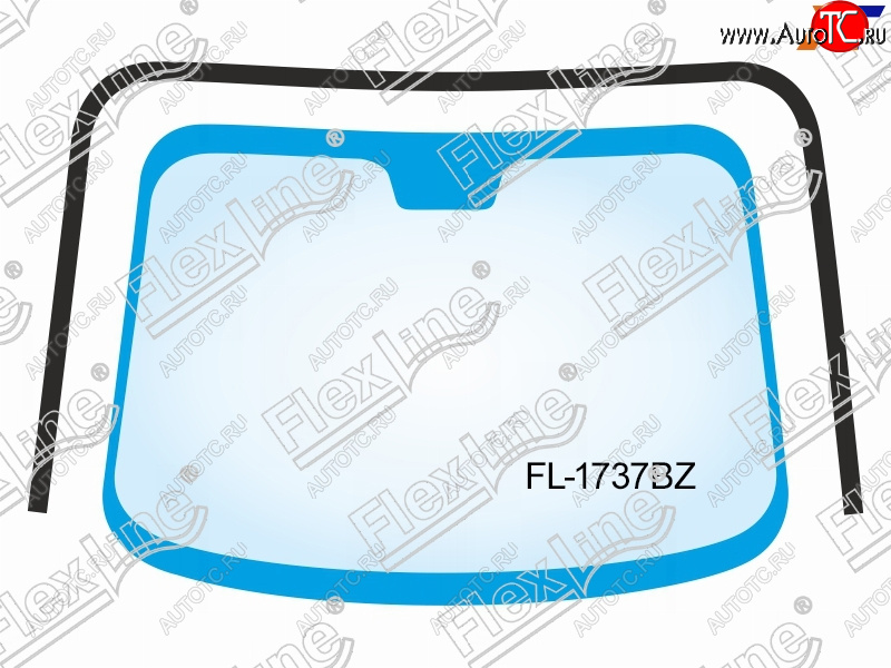 2 669 р. Молдинг лобового стекла (П-образный) FLEXLINE  Chevrolet Captiva (2006-2016)  дорестайлинг, 1-ый рестайлинг, 2-ой рестайлинг  с доставкой в г. Таганрог