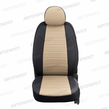 13 849 р. Чехлы сидений (экокожа) Автопилот  Ford Explorer  U251 (2006-2010) 5 дв. (черный/бежевый)  с доставкой в г. Таганрог. Увеличить фотографию 3