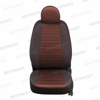 14 249 р. Чехлы сидений (экокожа/алькантара) Автопилот  Ford S-Max  CJ (2014-2019) (шоколад)  с доставкой в г. Таганрог. Увеличить фотографию 4