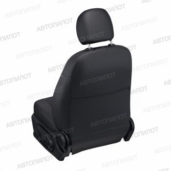 14 499 р. Чехлы на сиденья Ромб (к. Comfort Luxe экокожа) Автопилот  Уаз Патриот  23632 (2016-2025) 2-ой рестайлинг пикап (черный)  с доставкой в г. Таганрог. Увеличить фотографию 3