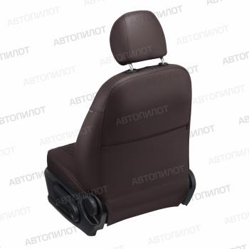 14 499 р. Чехлы на сиденья Ромб (к. Comfort Luxe экокожа) Автопилот  Уаз Патриот ( 23632,  3163 5 дв.) (2016-2025) 2-ой рестайлинг пикап, 2-ой рестайлинг (шоколад)  с доставкой в г. Таганрог. Увеличить фотографию 5