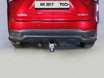 14 799 р. Фаркоп (тягово-сцепное устройство) (кроме F-Sport) ТСС Тюнинг  Lexus NX200  Z10 (2017-2021) рестайлинг (оцинкованный, шар E)  с доставкой в г. Таганрог. Увеличить фотографию 1