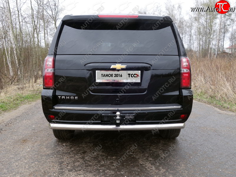 22 999 р. Защита задняя d76,1 мм ТСС Тюнинг  Chevrolet Tahoe  K2UC (2014-2021)  с доставкой в г. Таганрог