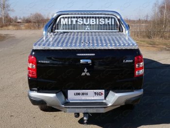 Защита кузова и заднего стекла (для крышки) d 76,1 мм ТСС Тюнинг Mitsubishi (Митсубиси) L200 (л)  5 KK,KL (2018-2022) 5 KK,KL рестайлинг