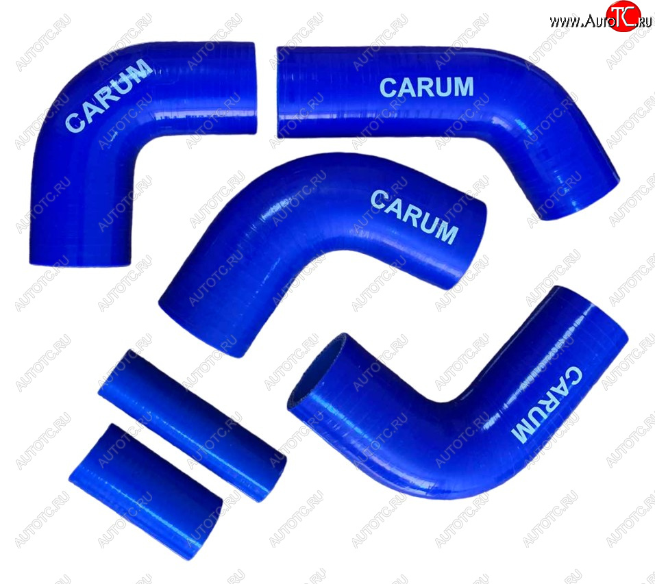 1 489 р. Комплект патрубков силиконовых радиатора дв.ЗМЗ-405 Ев-2 (6шт) помпа с электромуфтой. Толщина стенки патрубка 5 мм, армирование 4 нити CARUM  ГАЗ ГАЗель ( 3302,  3302,Бизнес) (1994-2024) дорестайлинг шасси, 1-ый рестайлинг бортовой , 2-ой рестайлинг шасси  с доставкой в г. Таганрог