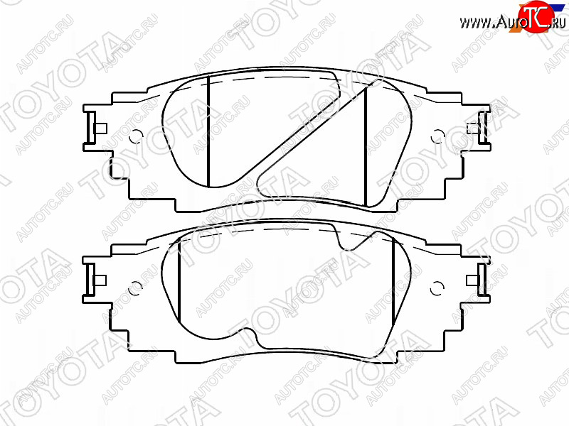 8 999 р. Колодки тормозные задние RH-LH SAT  Lexus RX350  AL20 (2015-2019), Lexus RX350L  AL20 (2017-2022), Lexus RX450  AL20 (2015-2019), Toyota Camry  XV70 (2017-2024)  с доставкой в г. Таганрог