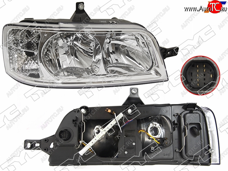 7 999 р. Фара правая (под электрокорректор) TYC  CITROEN Jumper  244 (2002-2006) рестайлинг  с доставкой в г. Таганрог