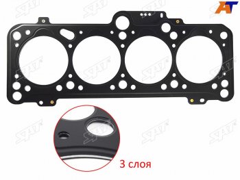 Прокладка ГБЦ SAT Audi 80 (B2 купе,  B3,  B4), Skoda Felicia, Volkswagen Felicia