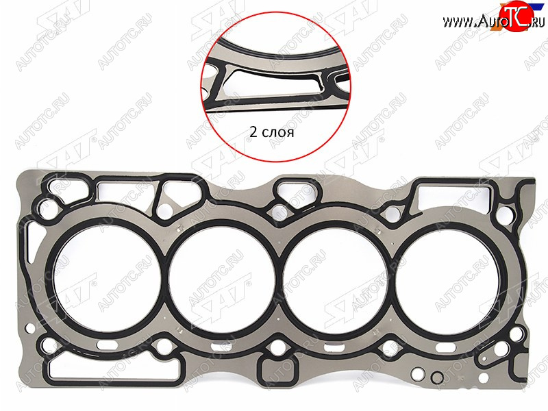 1 229 р. Прокладка ГБЦ QR20QR25DE SAT  Nissan Teana  2 J32 - X-trail  2 T31  с доставкой в г. Таганрог