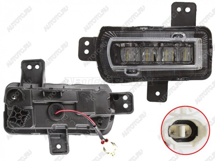 2 779 р. Левая противотуманная фара SAT  Geely Coolray  SX11 (2018-2023) дорестайлинг  с доставкой в г. Таганрог