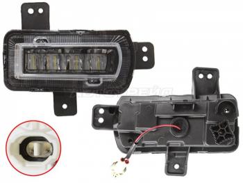 2 779 р. Правая противотуманная фара SAT  Geely Coolray  SX11 (2018-2023) дорестайлинг  с доставкой в г. Таганрог. Увеличить фотографию 1