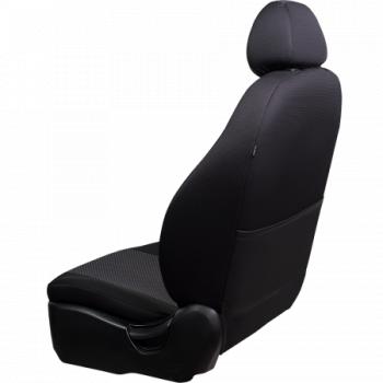 5 999 р. Комплект чехлов для сидений (РЗС 60/40 3Г Жаккард) Дублин Lord Autofashion  Opel Corsa  D (2006-2014)   дорестайлинг, хэтчбэк 5 дв., дорестайлинг, хэтчбэк 3 дв., 1-ый рестайлинг, хэтчбэк 3 дв., 1-ый рестайлинг, хэтчбэк 5 дв.,  2-ой рестайлинг, хэтчбэк 5 дв., 2-ой рестайлинг, хэтчбэк 3 дв. (черный, вставка Сеул серая)  с доставкой в г. Таганрог. Увеличить фотографию 2