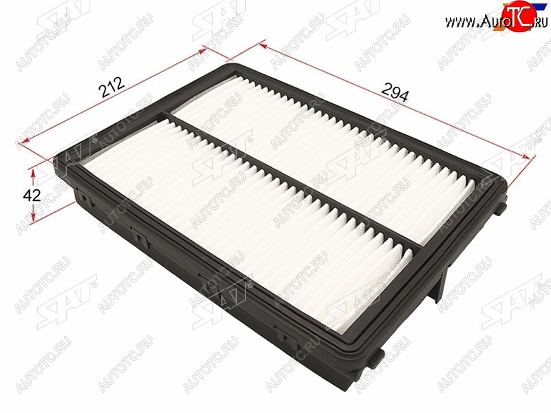 359 р. Фильтр воздушный SAT  Hyundai Santa Fe ( CM,  TM) (2009-2022), KIA Sorento  UM/Prime (2014-2020)  с доставкой в г. Таганрог
